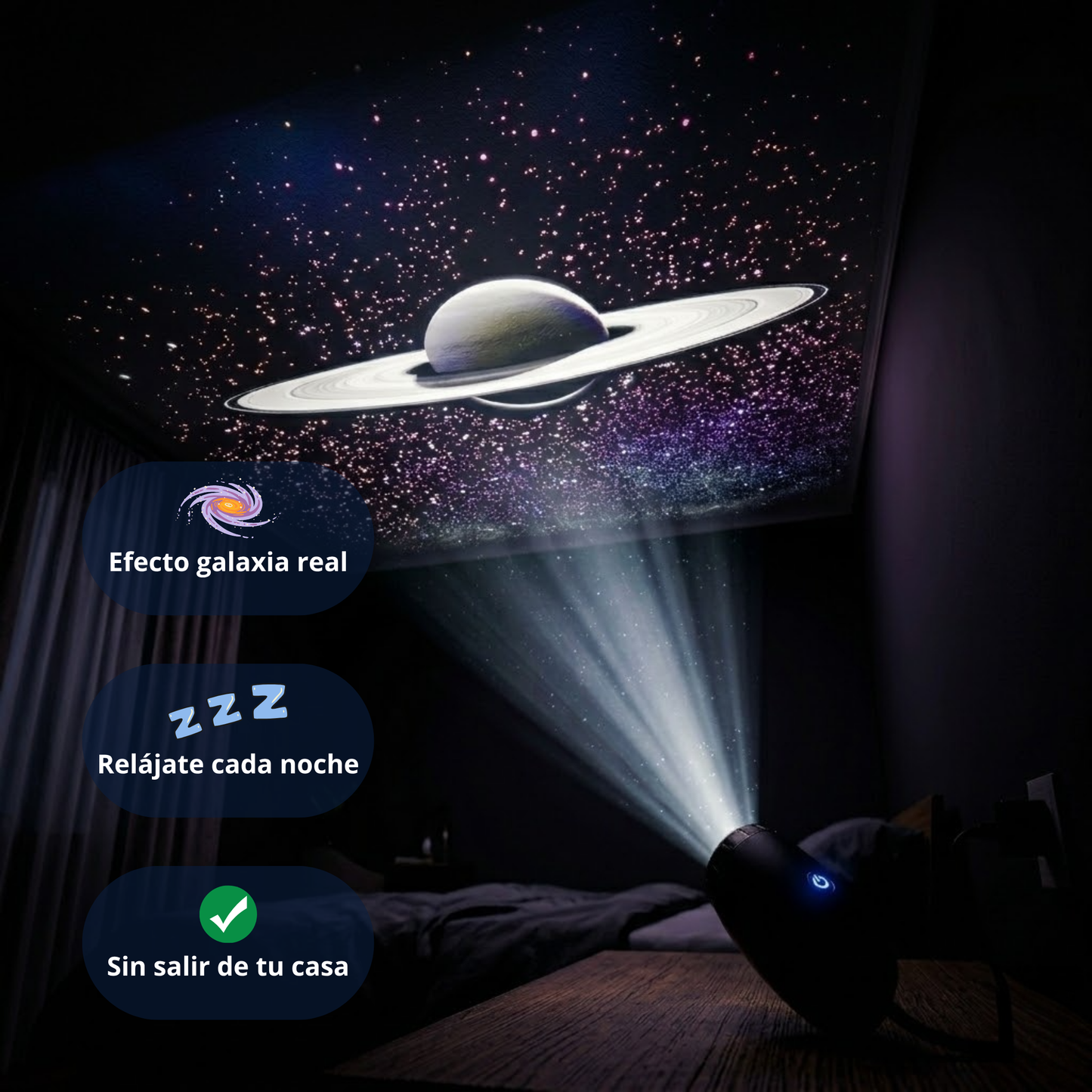 Proyector de Galaxia Relajante